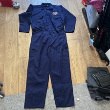 Superb Triumph D Motorcycle Badged Overalls Size 2XL