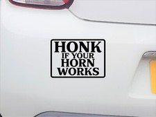 Honk Horn Funny Car Bumper