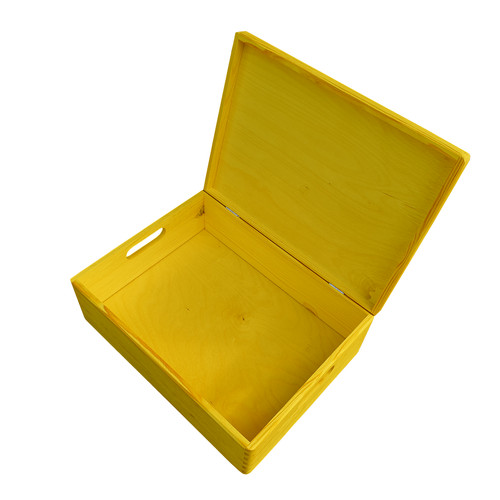 Large wooden box toy - box, /