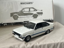 Minichamps  1:18 Ford Escort Mk2 Rs 1800 White Limited Edition. READ DESCRIPTION