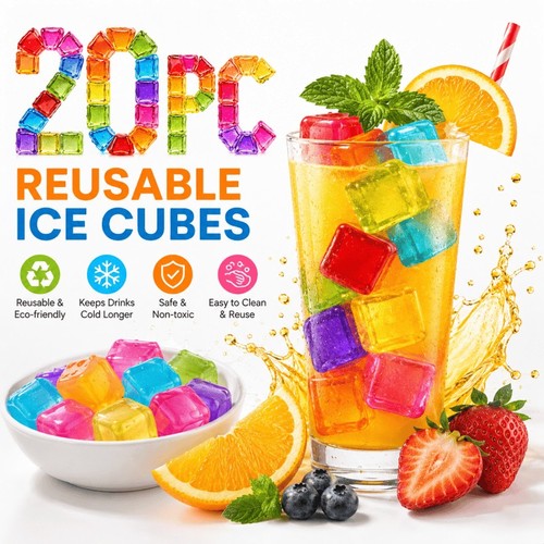 20pcs reusable ice - 20pcs,