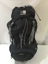 Karrimor Bobcat 65L Backpack Black Travel/Hiking Rucksack 6 Compartments