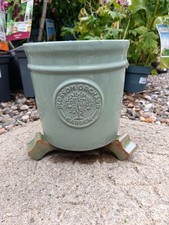 Pack green ceramic pot - of,