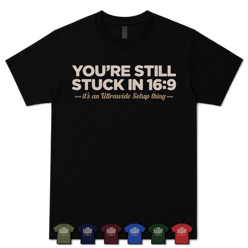 You still stuck - you're, 16:9