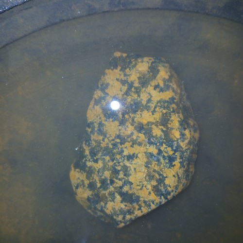 Gold ore agate rock - rock, stone