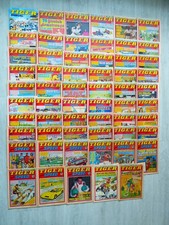 TIGER COMICS BUNDLE x 58 (& SCORCHER & SPEED)  (1979-82) & 1980 TIGER ANNUAL