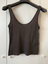 Zara 100% Wool Top Chocolate