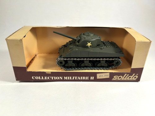 Solido sherman army tank - solido,