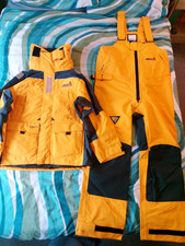 Musto MPX Goretex Pro Shell Offshore Jacket and salopettes, trousers.  Large
