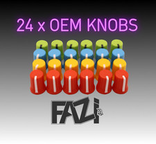 24 x MIX COLOR OEM KNOBS DJ