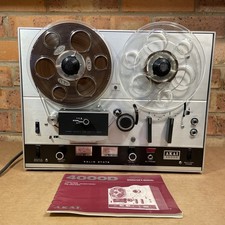 Rare Vintage Akai 4000d 3 head R2R tape recorder, JAPAN 1970 SERVICED FWO!
