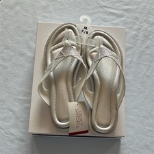Big Lots! Silver Glitter Thong