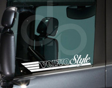 VOLVO STYLE X2 WINDOW VINYL STICKER HAULAGE CUSTOMISE TRUCKING VOLVO FH12 FH16