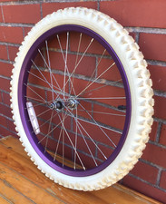20" Bicycle Front Purple Wheel