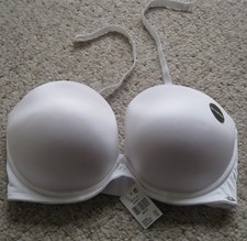 NEW White Strapless/with