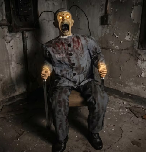 Life size animated death - life,