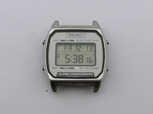 Seiko lcd alarm chronograph - lcd,