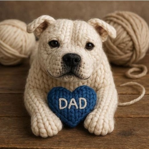 Luxury white staffy - luxury,