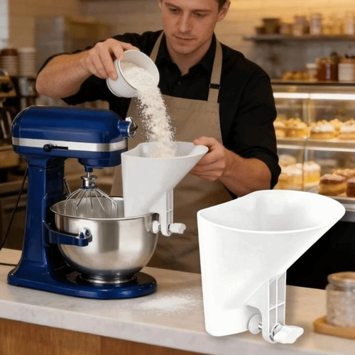 Flour funnel for - flour, kitchen