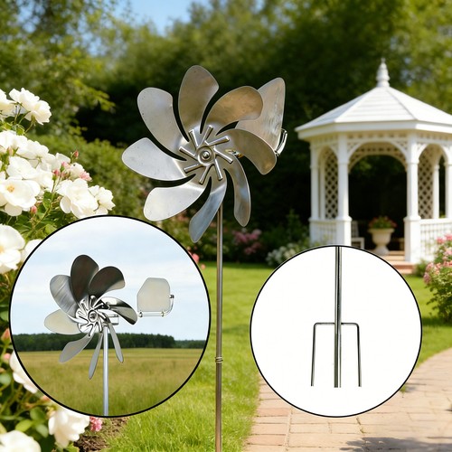 Metal windmill decorative - metal,