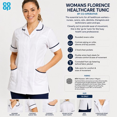 Nurse uniform tunic dentist - uniform,