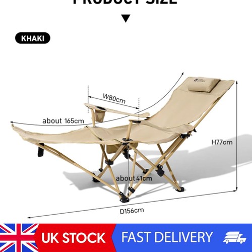 Reclining camping chair - reclining,