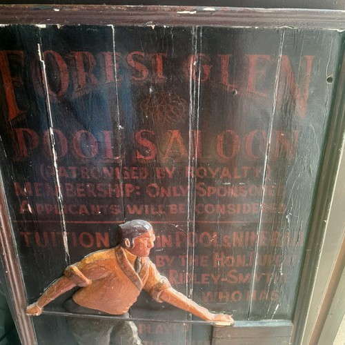 Large original wooden - ,