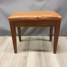 Faux Leather Piano Stool
