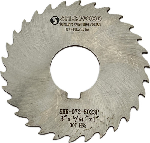 Hss slitting saw - saw, 5/64"