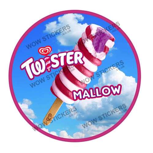 Ice cream van sticker - , twister
