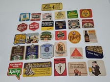 Vintage Beer Mats Coasters