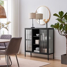 Jia Medium Black Metal Display