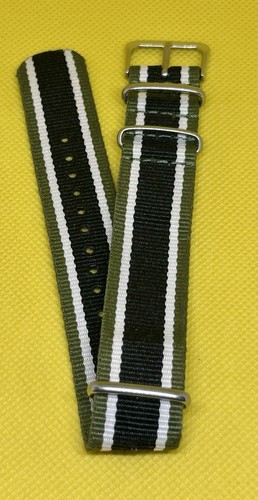 Green black white 20mm - 20mm, nato
