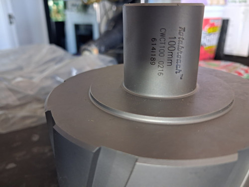 Rotabroach 100mm hole cutter - hole,