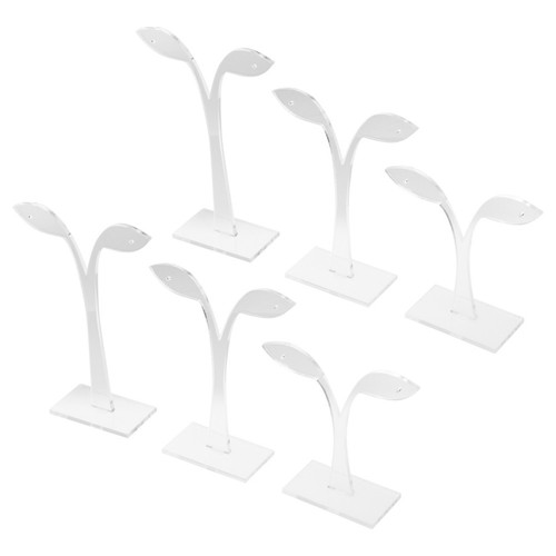 6pcs acrylic earring holder - earring,
