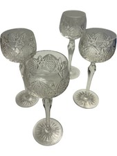 Cut Crystal Champagne Saucers