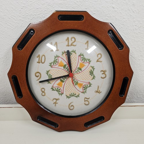 Vintage hanhart wood clock - vintage,