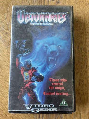 Visionaries vhs video gems - visionaries,
