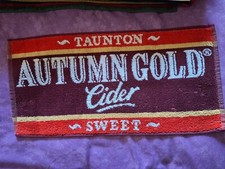 TAUNTON AUTUMN GOLD CIDER  SWEET   NEW UNUSED BEER TOWEL