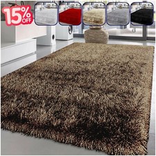 Fluffy Rugs Large Shaggy Rug Bedroom Living Room Anti Slip Soft Carpet Floor Mat