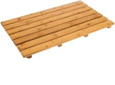 Bamboo Wooden Bath Mat Duck Board Perfect Shower Mat For Bathroom Anti slip fee