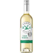 Three Mills Classic White Wine 5% | 6x75cl | Free Delivery