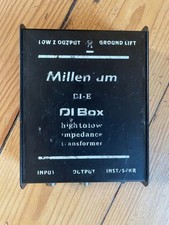 Thomann Millenium DI-E DI Box. DJs, bass guitar etc