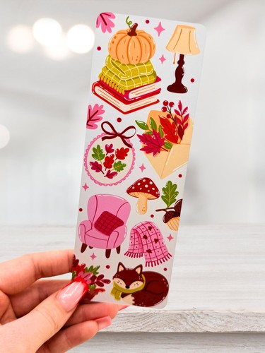 Autumn bookmark bookish gift - autumn,