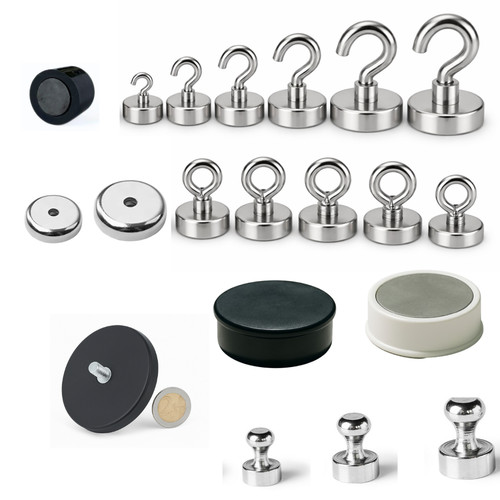 Strong neodymium magnets - ,, pot