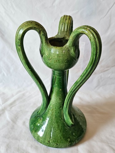 Belgian art pottery vase - belgian,
