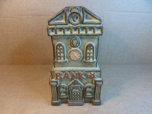 Vintage tremar pottery bank - tremar,