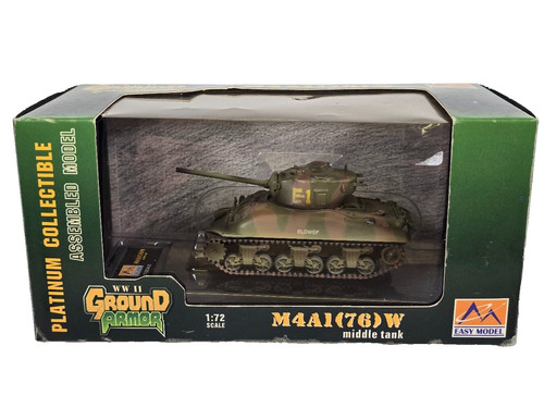 Easy model m4a3e8 sherman - 1:72,