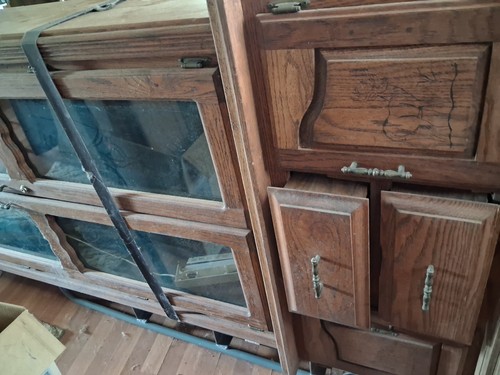 Gun cabinet handmade with - cabinet,