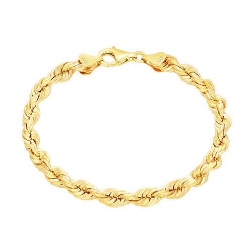 14k yellow gold 6mm - gold, diamond